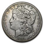 1881-CC Morgan Dollar VF