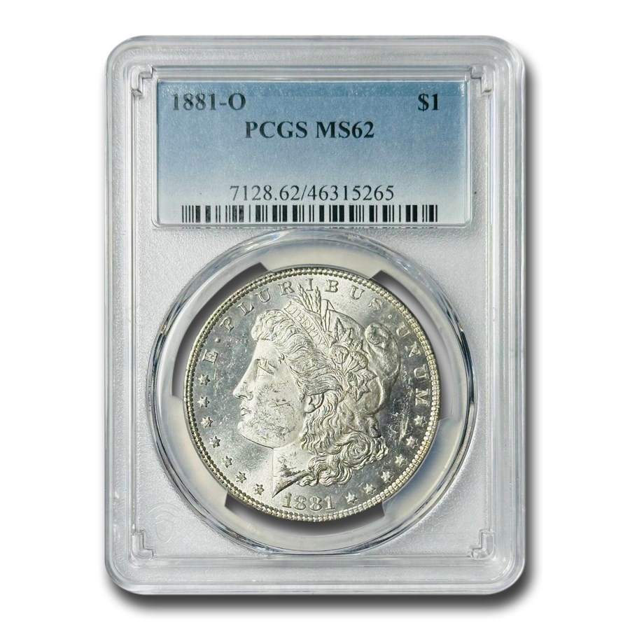 1881-O Morgan Dollar MS-62 PCGS