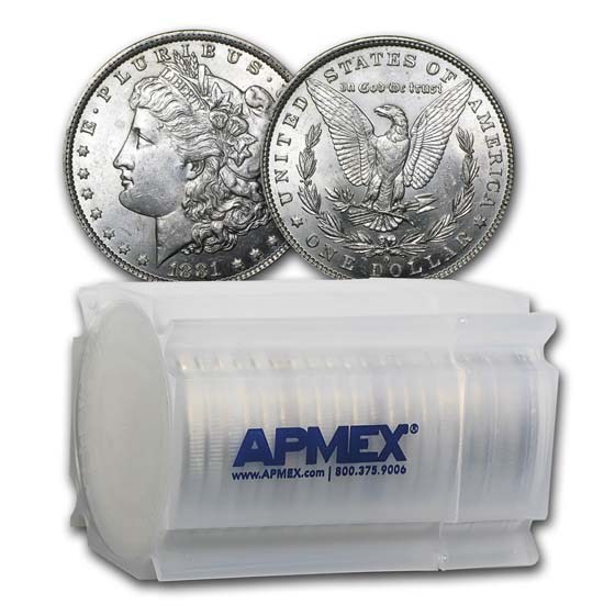 1881-O Morgan Dollars BU (20 Count Roll)