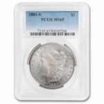 1881-S Morgan Dollar MS-65 PCGS