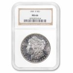 1881-S Morgan Dollar MS-66 NGC