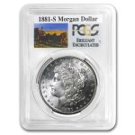 1881-S Stage Coach Morgan Dollar BU PCGS