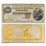 1882 $20 Gold Certificate VF (Fr#1178)