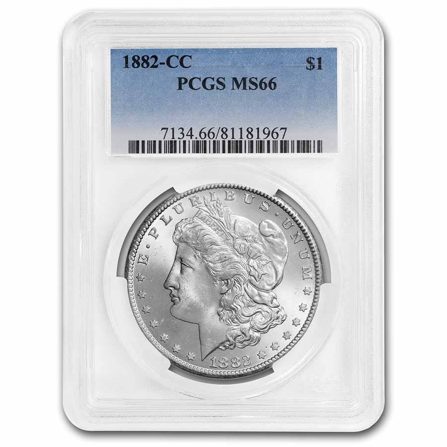 1882-CC Morgan Dollar MS-66 PCGS