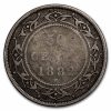 1882-H Newfoundland Silver 50 Cents Victoria Fine