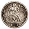 1882 Liberty Seated Dime VF