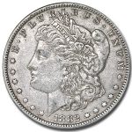 1882 Morgan Dollar XF
