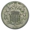 1882 Shield Nickel XF