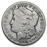 1883-CC Morgan Dollar Good