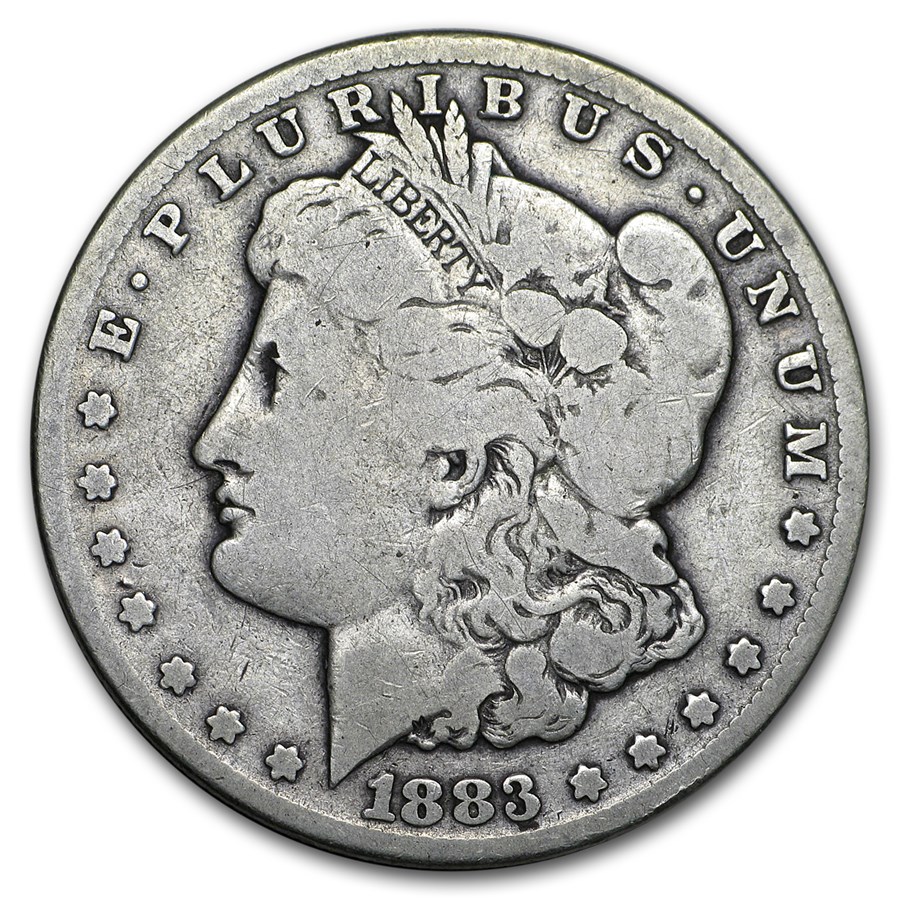 1883-CC Morgan Dollar Good