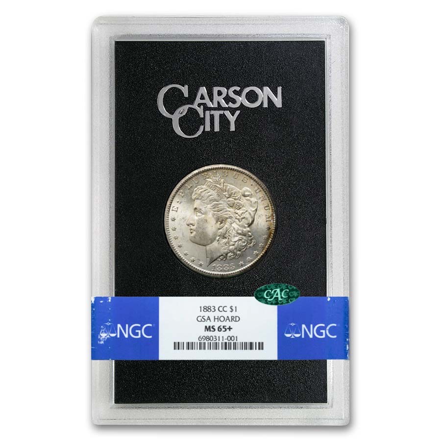 1883-CC Morgan Dollar MS-65+ NGC CAC (GSA)