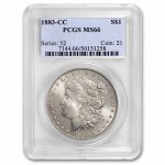 1883-CC Morgan Dollar MS-66 PCGS