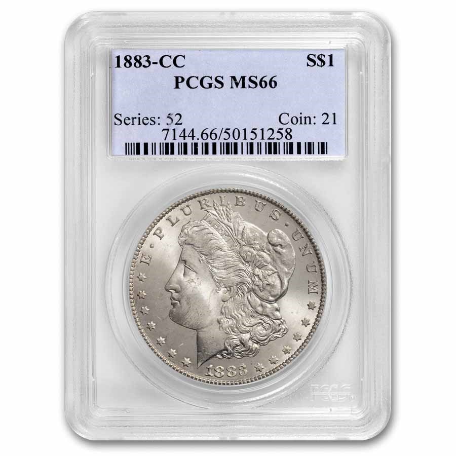 1883-CC Morgan Dollar MS-66 PCGS