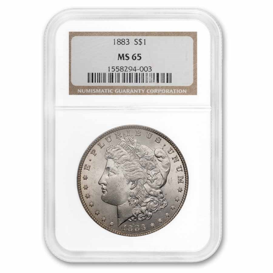 1883 Morgan Dollar MS-65 NGC