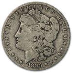 1883 Morgan Dollar VG/VF
