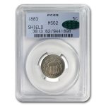 1883 Shield Nickel MS-62 PCGS