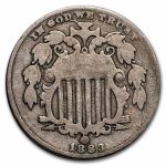 1883 Shield Nickel VG