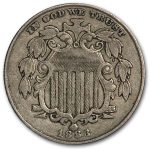 1883 Shield Nickel XF