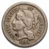 1884 3 Cent Nickel VF