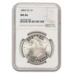 1884-CC Morgan Dollar MS-66 NGC