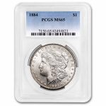 1884 Morgan Dollar MS-65 PCGS