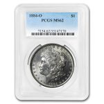 1884-O Morgan Dollar MS-62 PCGS
