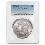 1884-O Morgan Dollar MS-63 PCGS