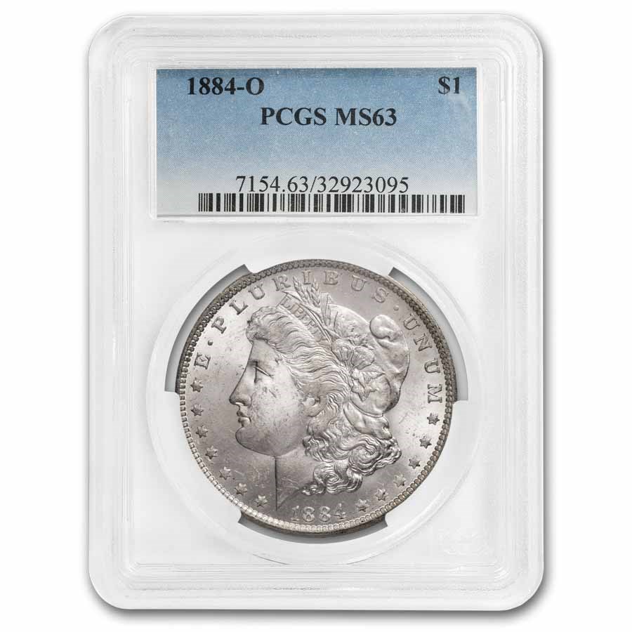 1884-O Morgan Dollar MS-63 PCGS