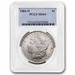 1884-O Morgan Dollar MS-64 PCGS