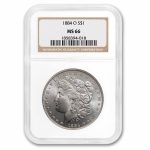 1884-O Morgan Dollar MS-66 NGC
