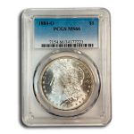 1884-O Morgan Dollar MS-66 PCGS