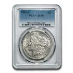 1884-S Morgan Dollar AU-50 PCGS
