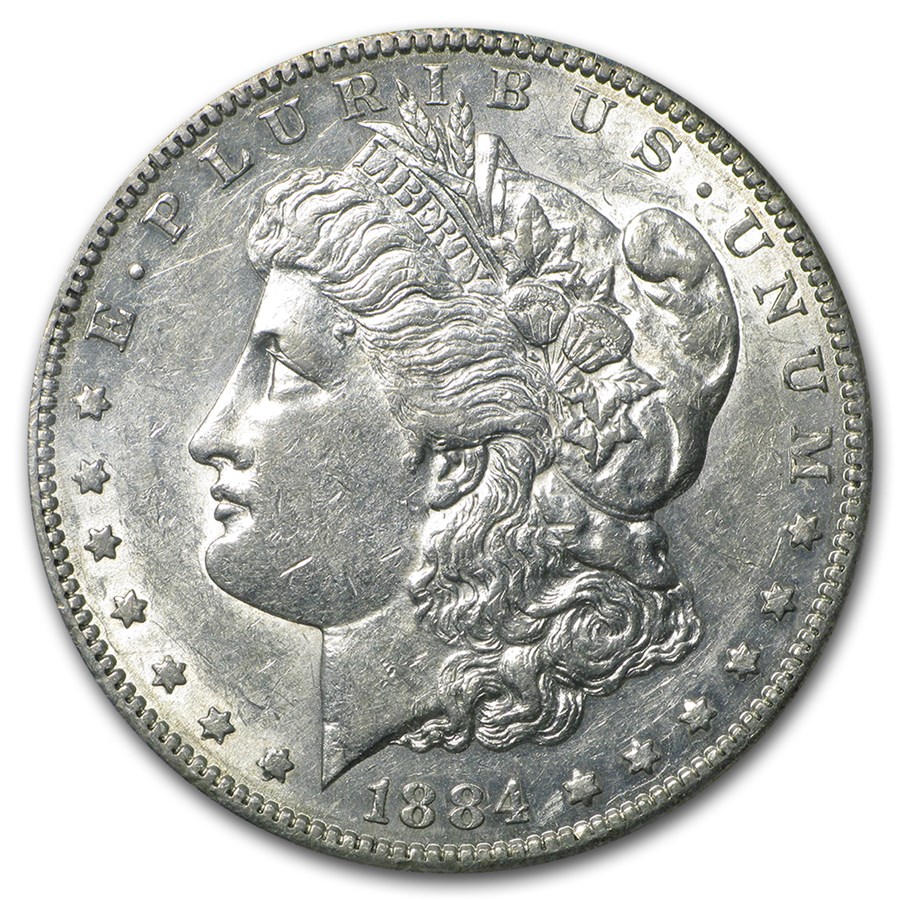 1884-S Morgan Dollar AU