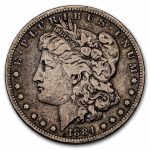 1884-S Morgan Dollar VG/VF