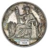 1885-1928 French Indo-China Silver Piastre Avg Circ