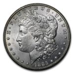 1885-CC Morgan Dollar BU