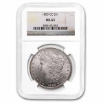 1885-CC Morgan Dollar MS-63 NGC