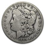 1885-CC Morgan Dollar VG