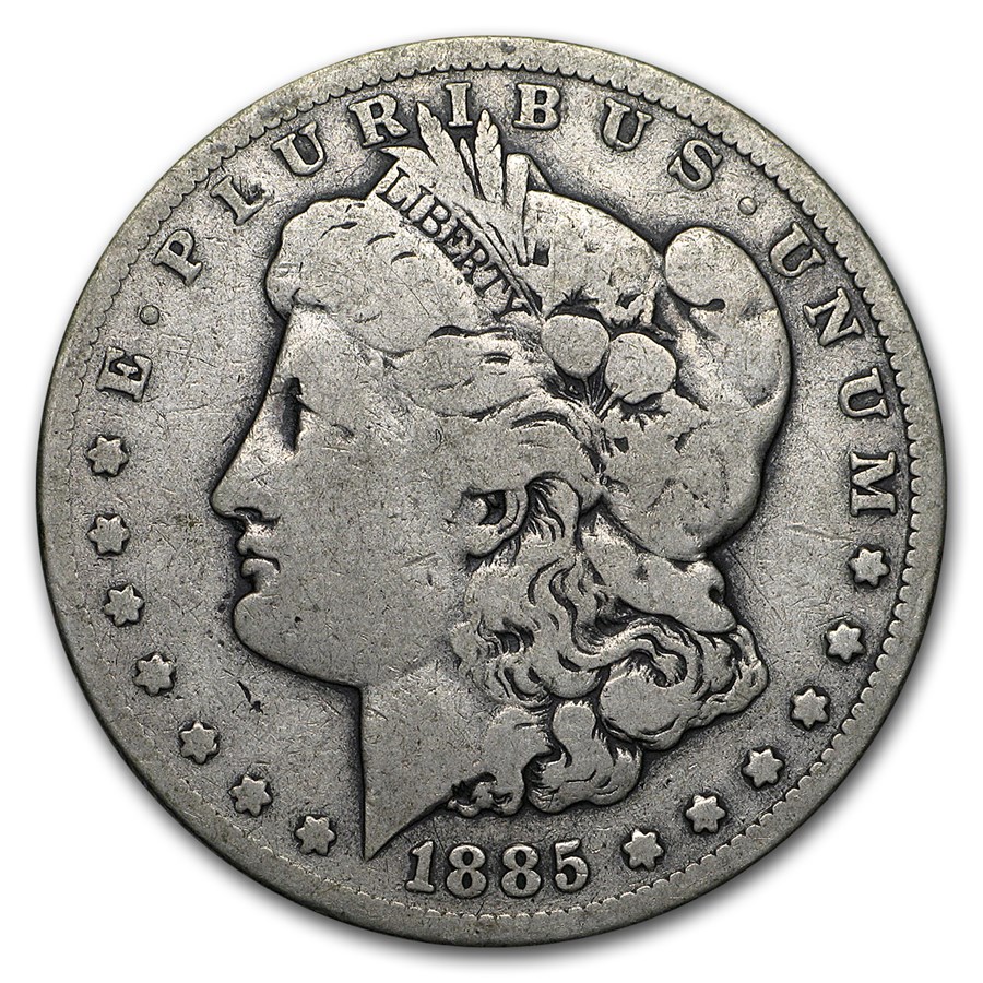 1885-CC Morgan Dollar VG