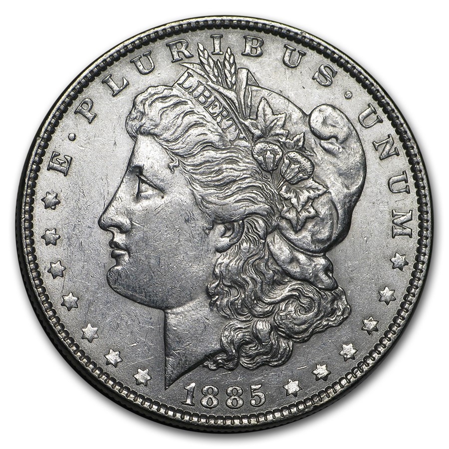 1885 Morgan Dollar AU