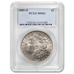 1885-O Morgan Dollar MS-63 PCGS