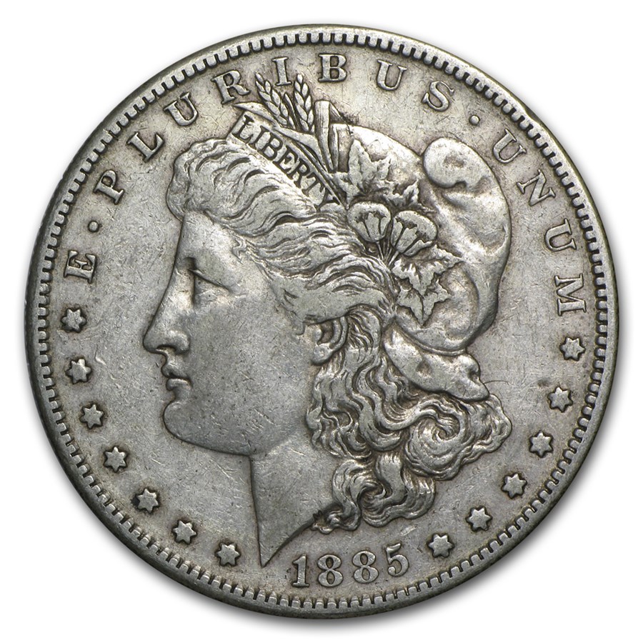 1885-S Morgan Dollar XF