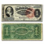 1886 $1.00 Silver Certificate Martha Washington Fine (Fr#217)