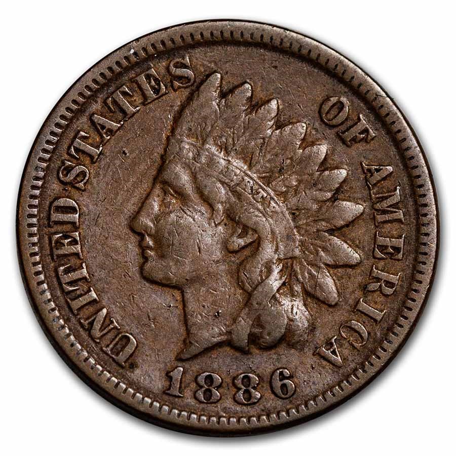 1886 Indian Head Cent Type-I Fine