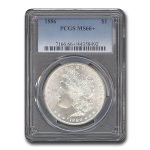 1886 Morgan Dollar MS-66+ PCGS
