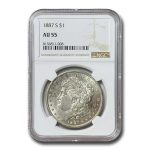 1887-S Morgan Dollar AU-55 NGC