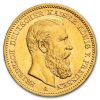 1888 Germany Gold 20 Marks Prussia Friedrich III AU