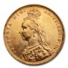 1888 Great Britain Gold Sovereign Victoria Veil Head BU