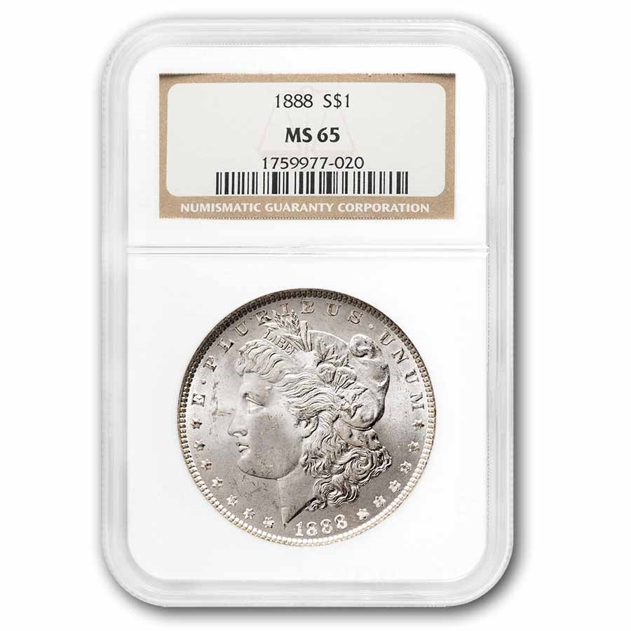 1888 Morgan Dollar MS-65 NGC