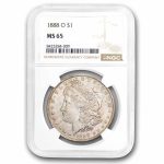 1888-O Morgan Dollar MS-65 NGC